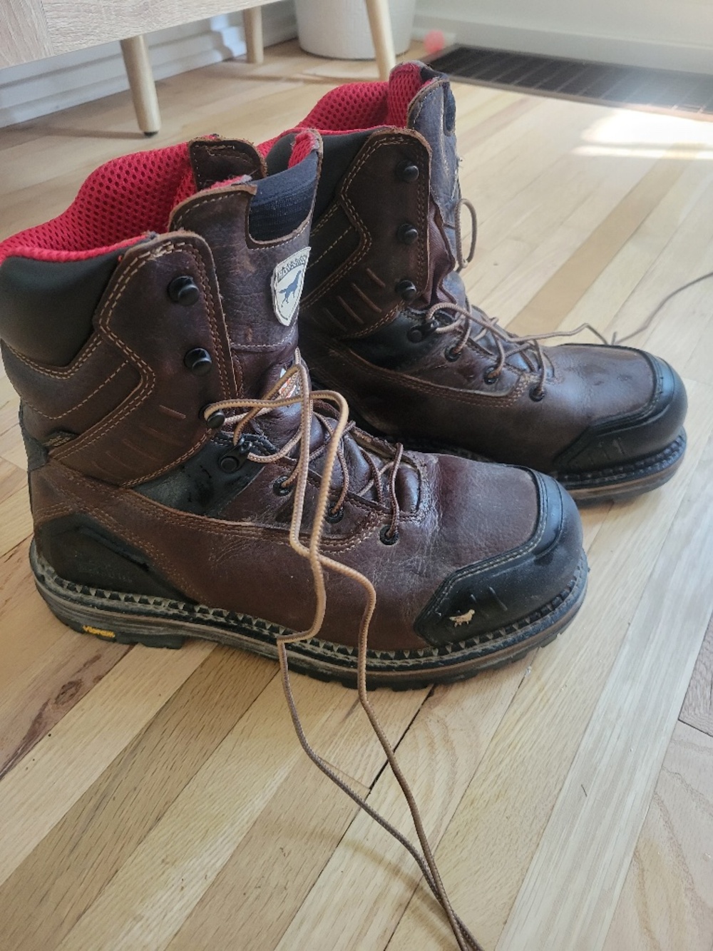 Irish Setter Red Wing Shoes Edgerton XD US Men's Sz: 9 Waterproof Style 83882